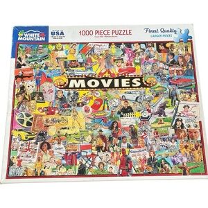 1000 piece White Mountain jigsaw puzzle Films